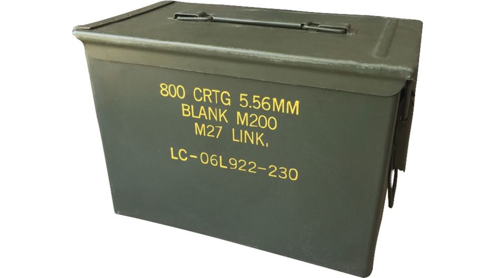 Ammodor The Fat 50 Ammo Can Cigar Humidor with Tray, Basic Issue, Olive Drab Green, Large, 692193784197