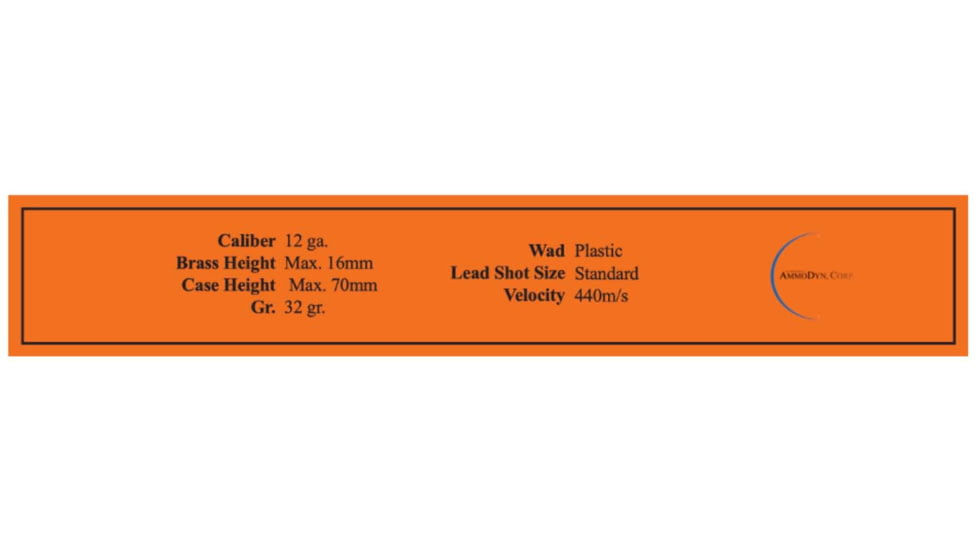 12 Gauge 1 1/8oz 2.75in Slug Shotgun Ammo, 10 Rounds