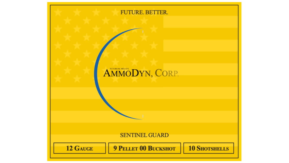 12 Gauge 9 Pellet 2.75in Buckshot Shotgun Ammo, 10 Rounds
