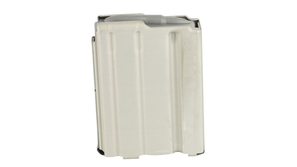 Ammunition Storage Components AR-15 223 Rem 5-Round Aluminum Magazine, Gray, MGASC223-5RD-AL-G