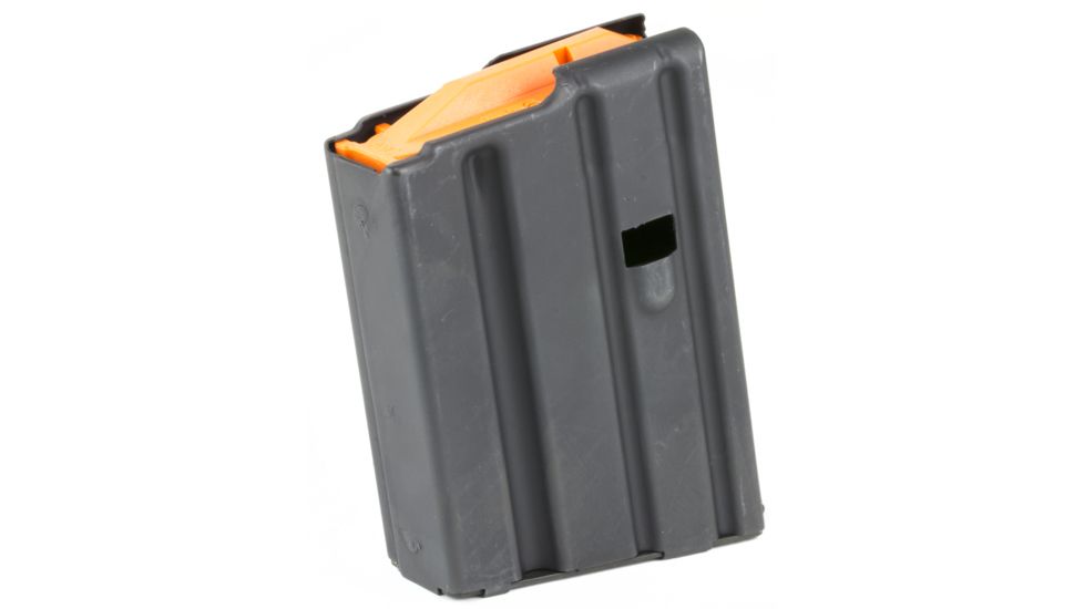 Ammunition Storage Components AR-15 223 Rem 5-Round Stainless Magazine, Black, MGASC223-5RD-SS