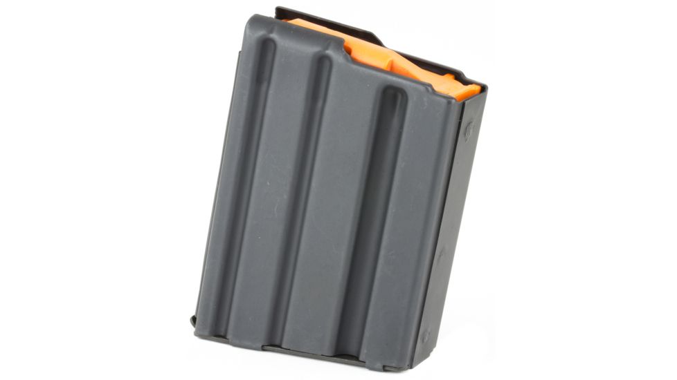 Ammunition Storage Components AR-15 223 Rem 5-Round Stainless Magazine, Black, MGASC223-5RD-SS