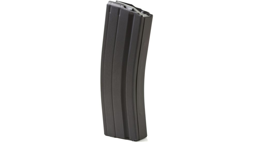 Ammunition Storage Components AR-15 6.5 Grendel Stainless Steel 10-Round Follower 25-Round Magazine, Black Marlube/Grey Follower, 251068SSBMGASC