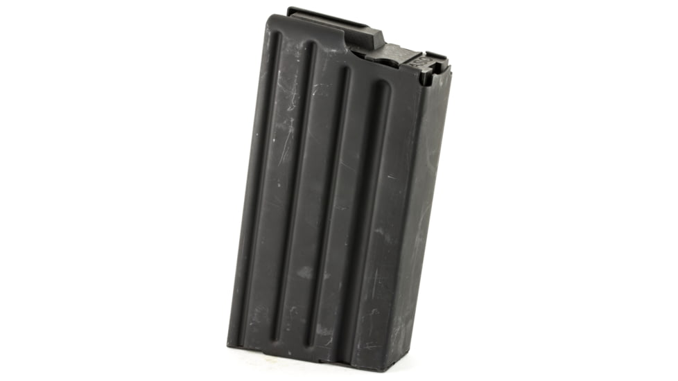 Ammunition Storage Components AR-15/M-16 20 Round Rifle Magazine, .308 Winchester, Black Follower, Black Stainless Steel, 20-308-SS-BM-B-ASC