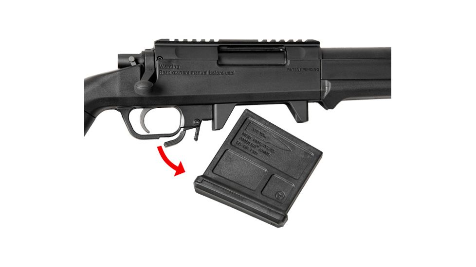 Amoeba AS-01 Striker Airsoft Rifle, Black, 2274587