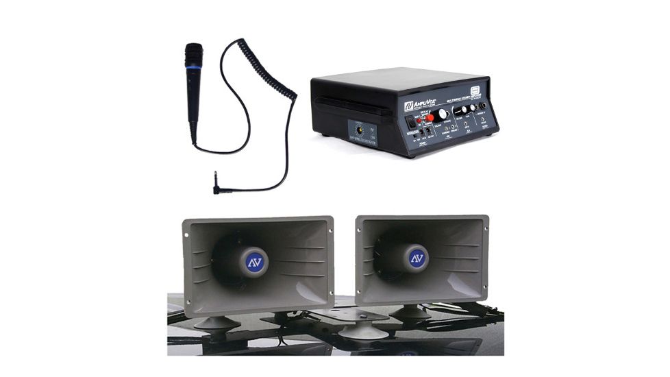 AmpliVox Sound Cruiser, Black, Grey, S312