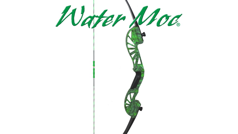 Ams Bowfishing Water Moc Recurve Bow Only Rh Green