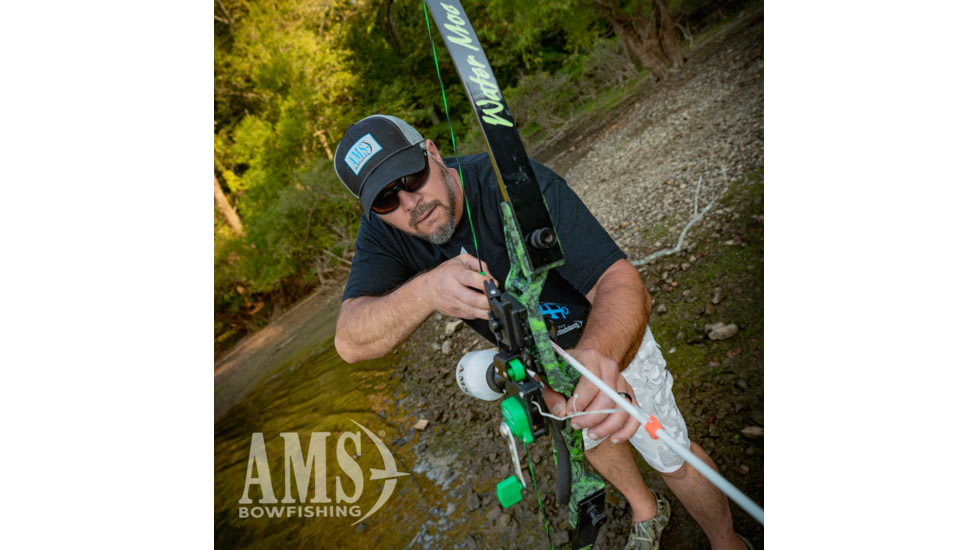 Ams Bowfishing Water Moc Recurve Bow Only Rh Green