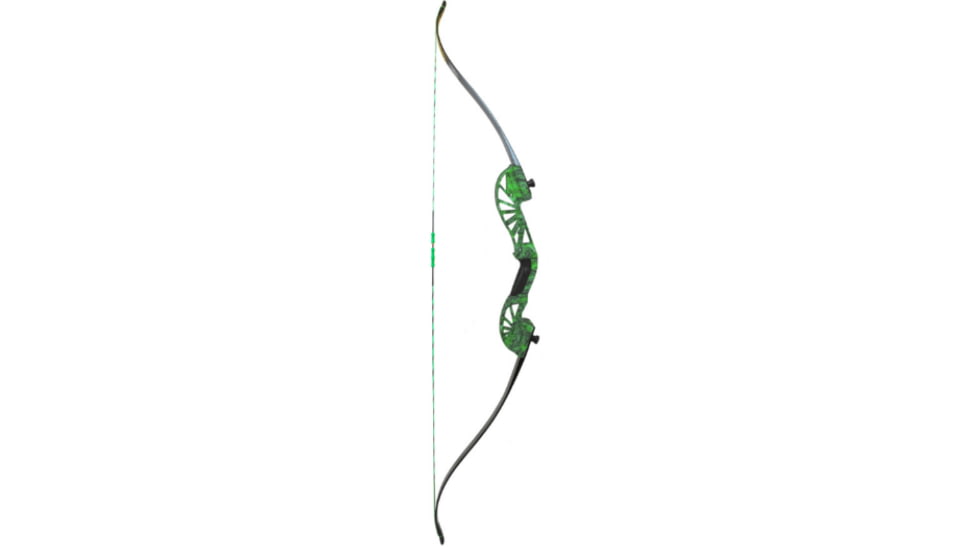 Ams Bowfishing Water Moc Recurve Bow Only Rh Green