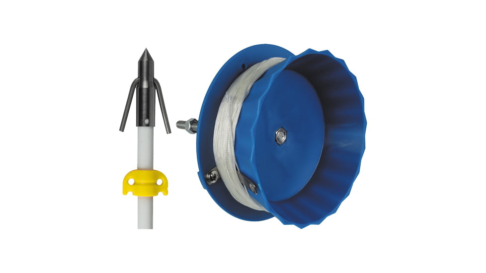 Ams Mudcat Bowfishing Reel &amp; Arrow Kit Wrap Style