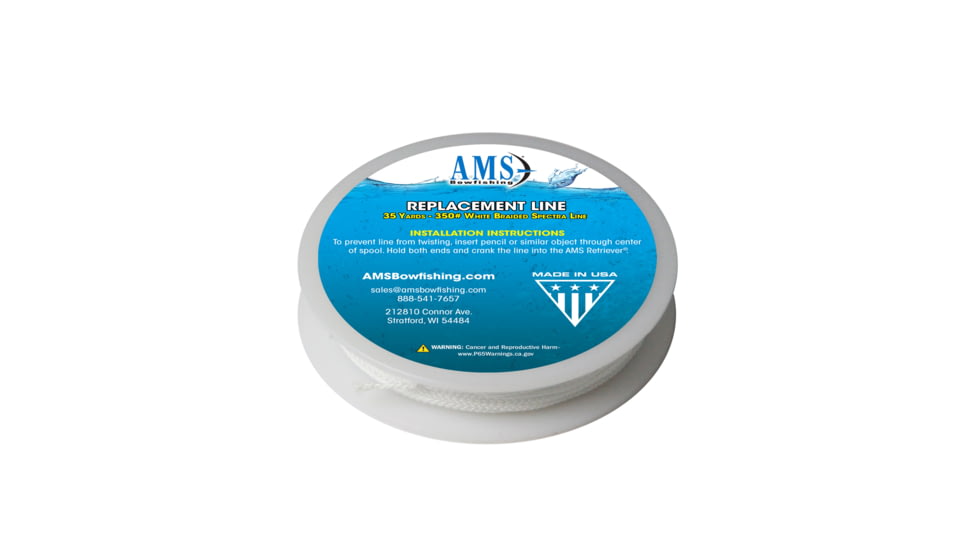 AMS Replacement Line - 35 yards of 350# Spectra, L21-35