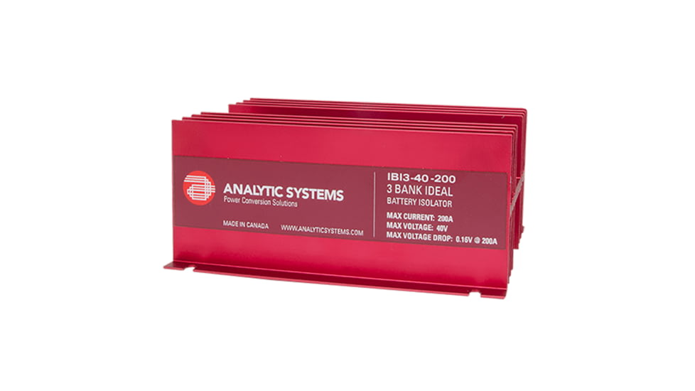 Analytic Systems 40V 3-Bank Ideal Battery Isolator