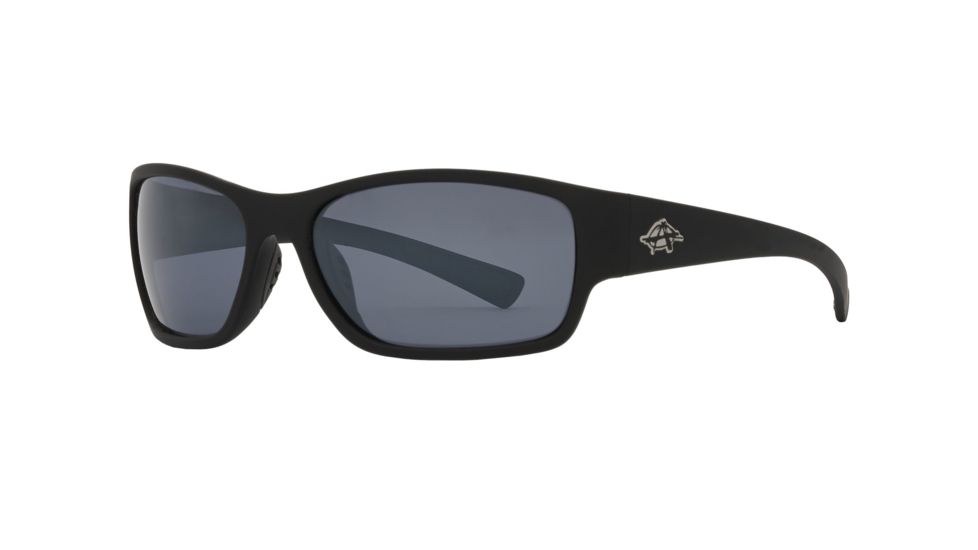 Anarchy K Grind Single Vision Prescription Sunglasses, Rubberized Black Frame, 10217523.QTMSV