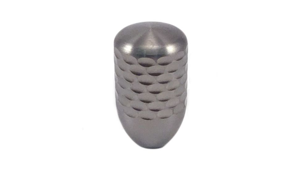 Anarchy Outdoors Acorn Style Bolt Knob, Polished Titanium TBK-ACN
