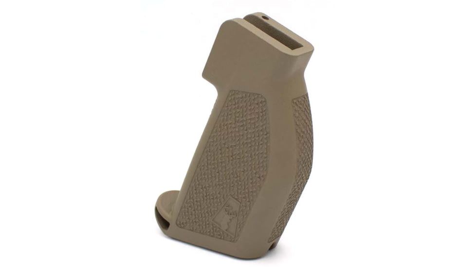 Anarchy Outdoors Alpha Precision Rifle Grip, Ambidextrous, Flat Dark Earth, 791617480346