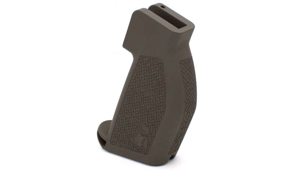 Anarchy Outdoors Alpha Precision Rifle Grip, Ambidextrous, OD Green, 791617480599