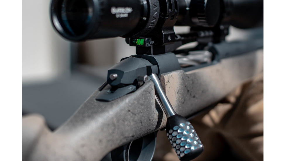 Anarchy Outdoors Bergara Premier Threaded Bolt Handle Upgrade, Right Hand, Silver, 791617484986