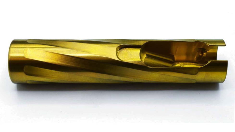 Anarchy Outdoors Bolt Shroud, Ruger Precision Rifle, Fluted, Gold, 791617486331