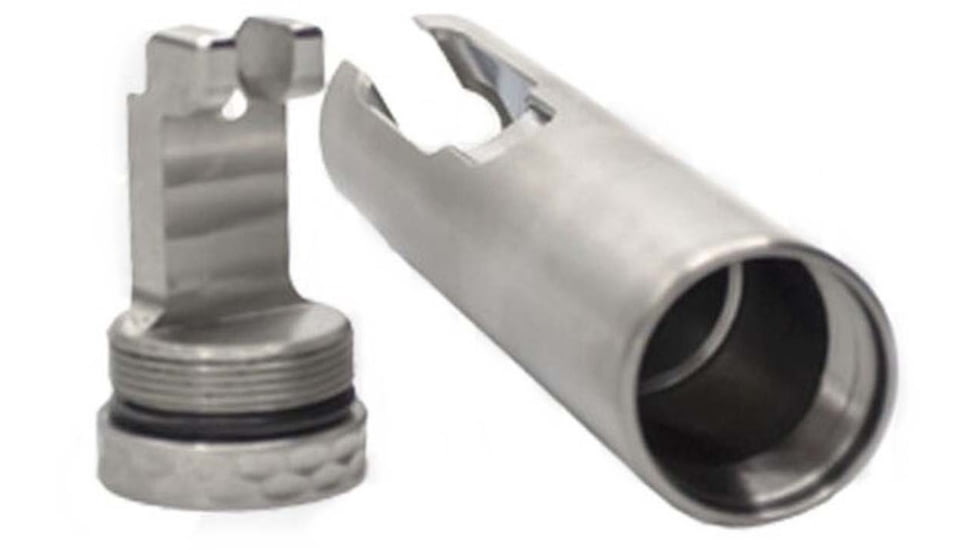 Anarchy Outdoors Bolt Shroud, Ruger Precision Rifle Gen 3 w/ firing pin removal tool, Polished Titanium, 791617488618