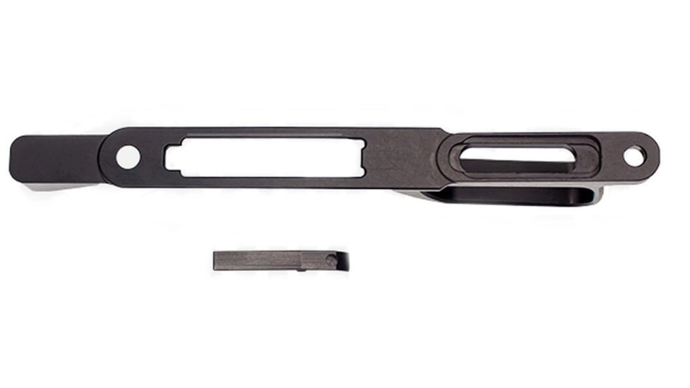 Anarchy Outdoors Bottom Metal w/Barricade Stop, CZ 457, Black, CZ-457-BM
