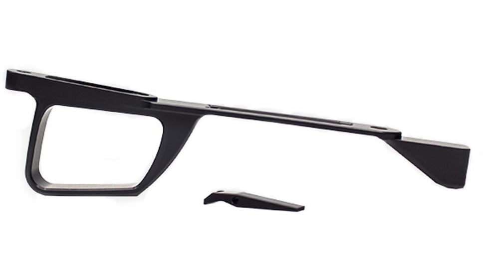 Anarchy Outdoors Bottom Metal w/Barricade Stop, CZ 457, Black, CZ-457-BM