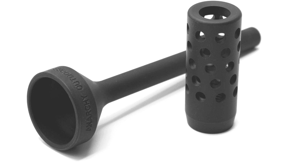 Anarchy Outdoors CVA Paramount Full Port Muzzle Brake, .40, 3/4x20, Black, 791617488328