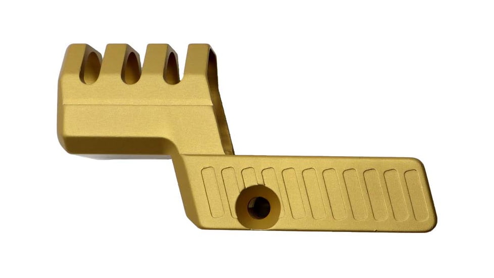 Anarchy Outdoors CZ-P10c Compensator, 9mm, Gold, 791617486881