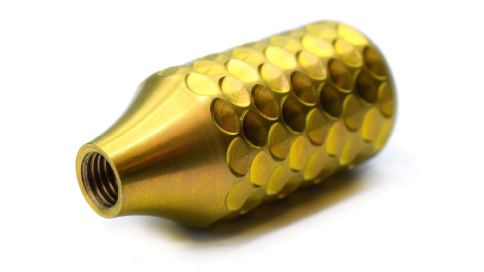 Anarchy Outdoors Dragonscale Titanium Bolt Knobs Limited Edition, Gold, 791617486218
