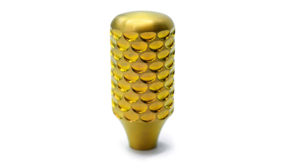 Anarchy Outdoors Dragonscale Titanium Bolt Knobs Limited Edition, Gold, 791617486218