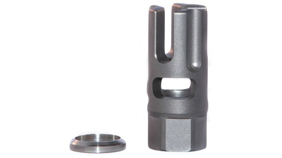 Anarchy Outdoors Flash Hider, 30 cal, Titanium, TPI-TI-FLSH-30
