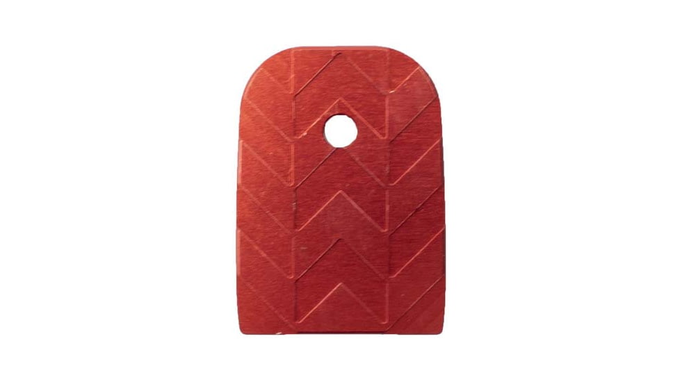 Anarchy Outdoors Glock 9mm/.40S&amp;W/.357 SIG/.45 GAP Baseplate, Red, 791617488021