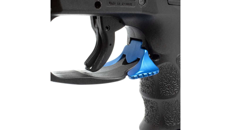 Anarchy Outdoors HK Extended Mag Release, Blue, 791617487376