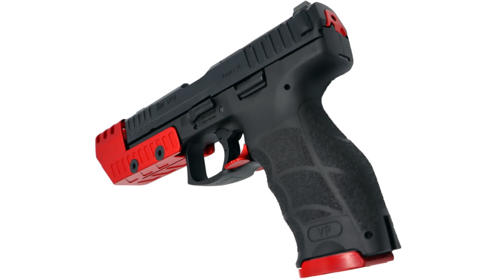 Anarchy Outdoors HK VP9 Magazine Baseplate, Red, 791617488175