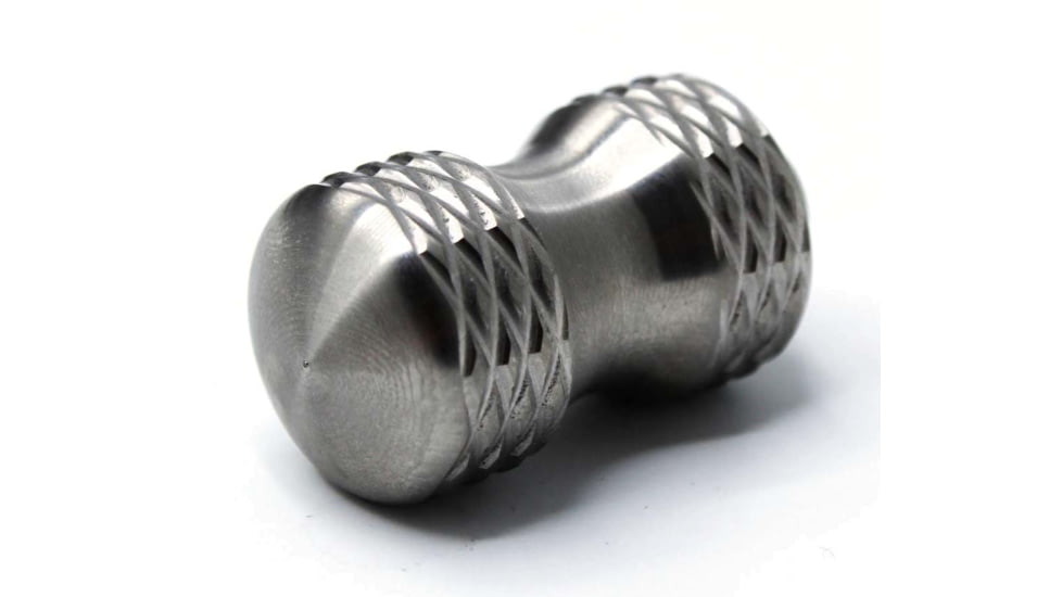 Anarchy Outdoors Little Bertha Standard Thread, Polished Titanium, 791617485747