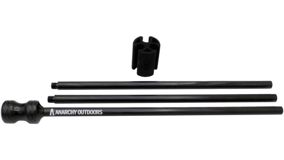 Anarchy Outdoors Muzzleloader Ramrod, Black, 791617481008