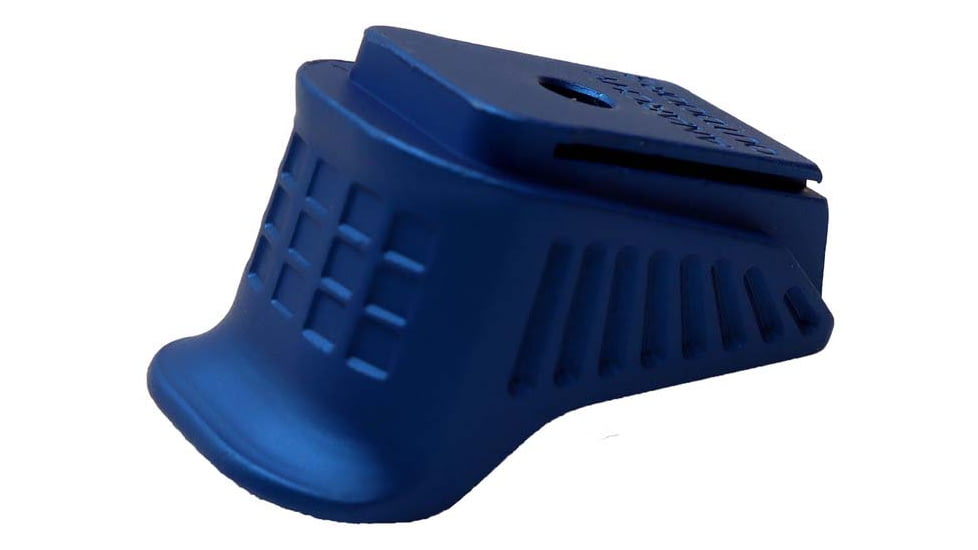 Anarchy Outdoors Ruger American Compact 9mm Grip Extension/Pinky Rest, Blue, 791617486522