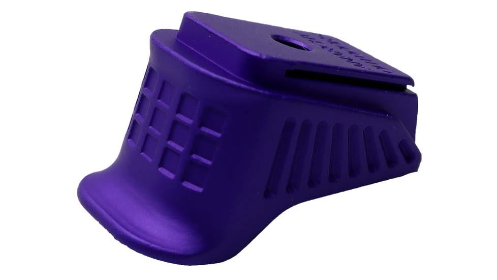 Anarchy Outdoors Ruger American Compact 9mm Grip Extension/Pinky Rest, Purple, 791617486546