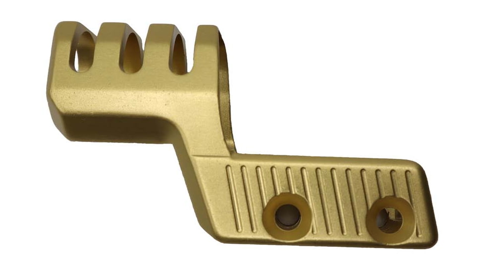 Anarchy Outdoors Ruger American Compact Compensator, 9mm, Gold, 791617486584