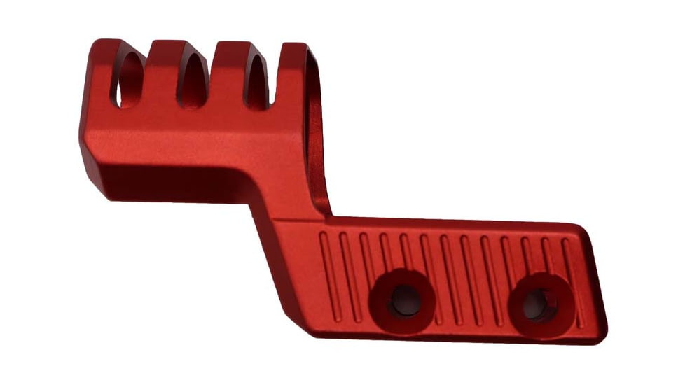 Anarchy Outdoors Ruger American Compact Compensator, 9mm, Red, 791617486560