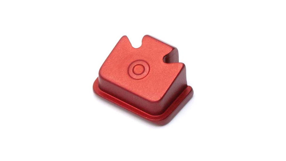 Anarchy Outdoors Ruger American Compact/Full 9mm Size Slide Plate, Red, 791617486614