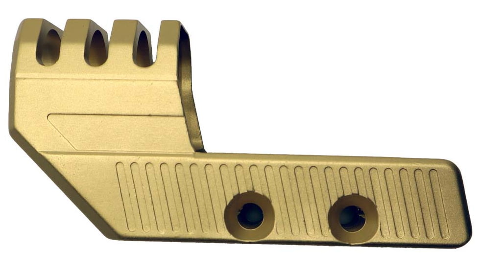 Anarchy Outdoors Ruger American Full Size Compensator, 9mm, Gold, 791617486737