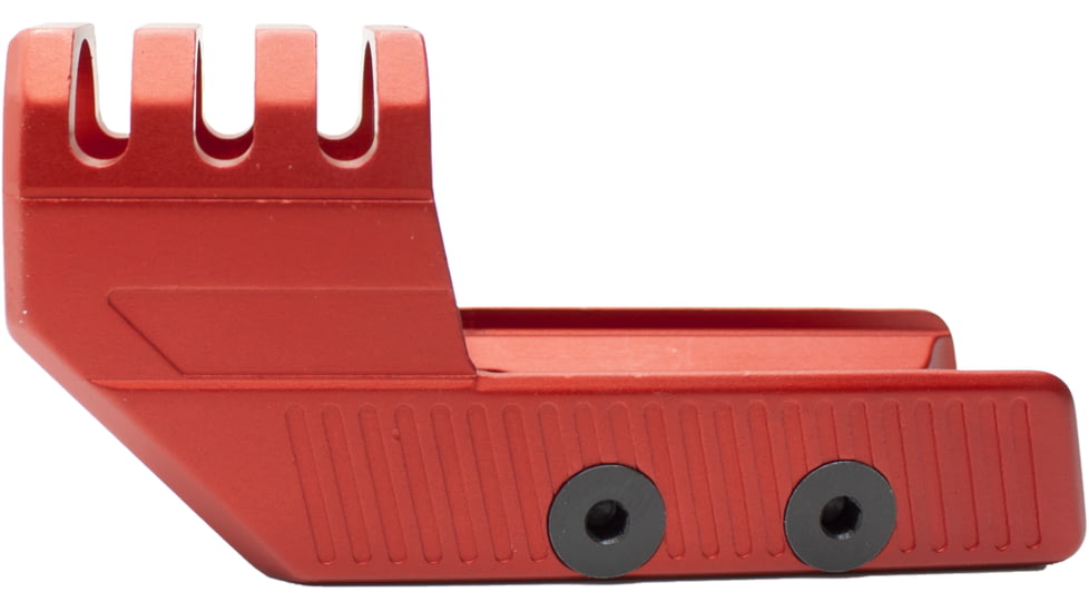 Anarchy Outdoors Ruger American Full Size Compensator, 9mm, Red, 791617486713