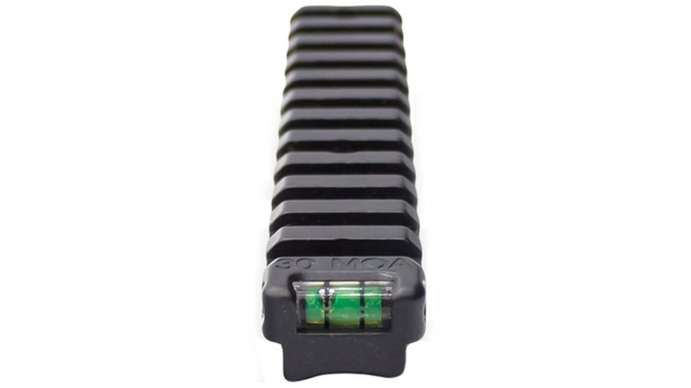 Anarchy Outdoors Ruger Precision Rimfire 30 MOA Scope Base w/ Bubble Level, Short Action, Black, 791617485204