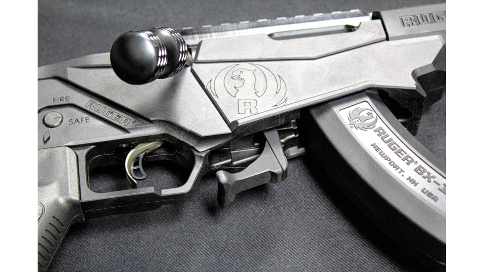 Anarchy Outdoors Ruger Precision Rimfire Extended Magazine Release Whale Tail, Black, 791617486102