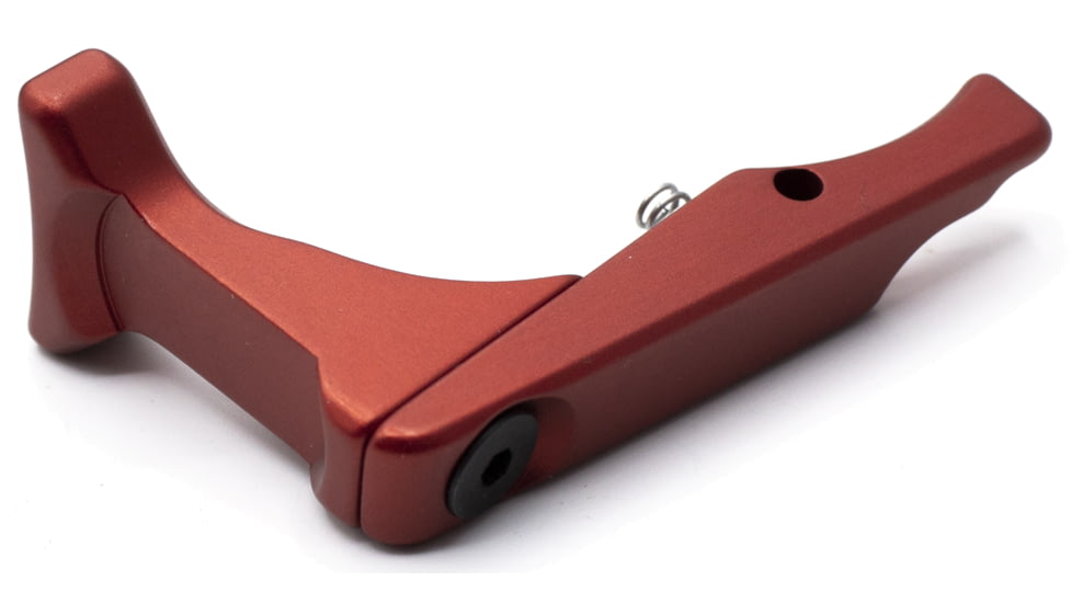 Anarchy Outdoors Ruger Precision Rimfire Extended Magazine Release Whale Tail, Red, 791617486119