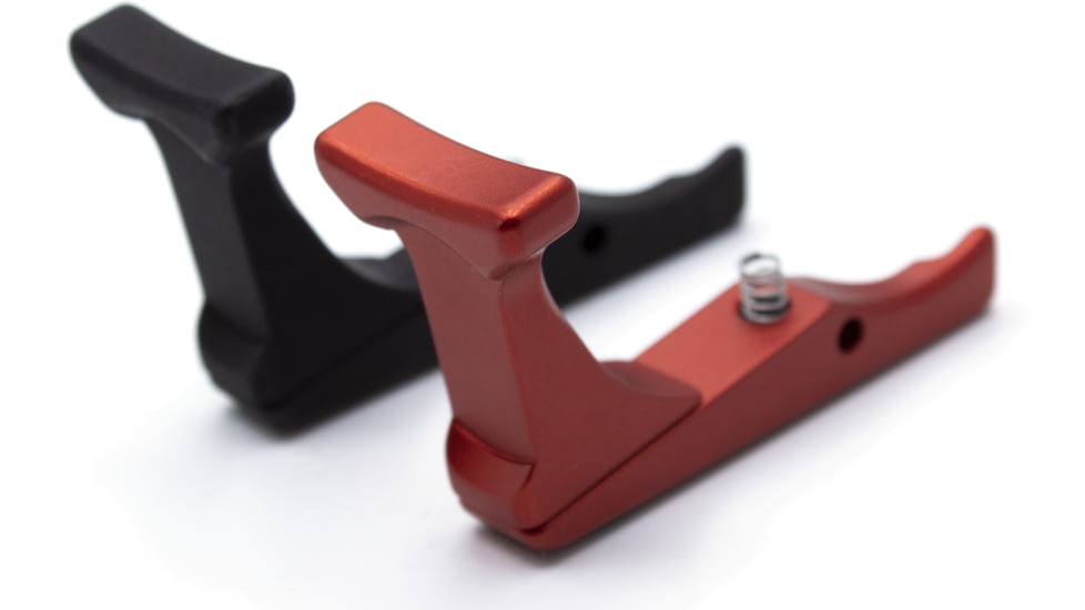 Anarchy Outdoors Ruger Precision Rimfire Extended Magazine Release Whale Tail, Red, 791617486119