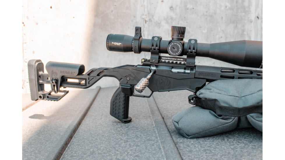 Anarchy Outdoors Rimfire Ruger Precision / American Bolt Handle, Right Hand, Silver, 791617485198