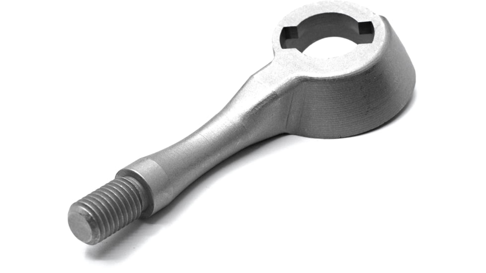 Anarchy Outdoors Threaded Bolt Handle Upgrade, Savage 10/110, Silver, 791617485778