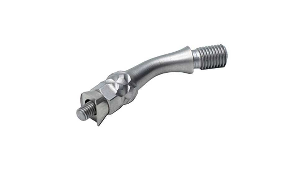 Anarchy Outdoors Tikka T1x Threaded Adjustable Bolt Handle Upgrade, Right Hand, Silver, 791617485068