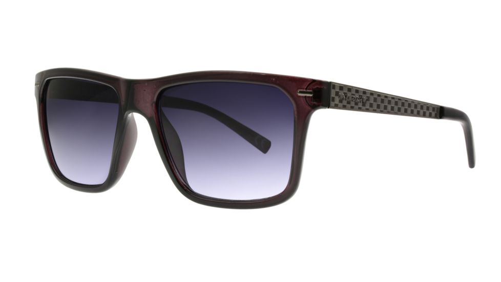 Anarchy Ronix Progressive Prescription Sunglasses, Crystal Shiny Dark Purple Crystal Frame, 10228533.QTMPR